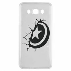 Чохол для Samsung J7 2016 Captain America shield - PrintSalon