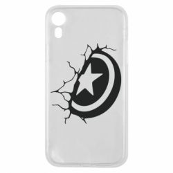 Чохол для iPhone XR Captain America shield - PrintSalon
