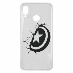 Чохол для Huawei P Smart Plus 2018 Captain America shield - PrintSalon