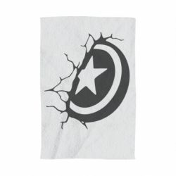 Рушник з принтом Captain America shield - PrintSalon