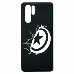 Чохол для Huawei P30 Pro Captain America shield - PrintSalon