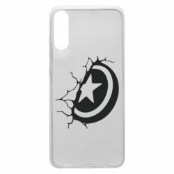 Чохол для Samsung A70 Captain America shield - PrintSalon