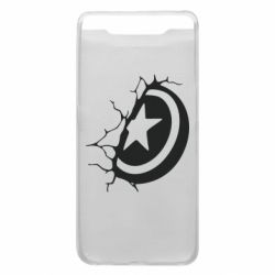 Чохол для Samsung A80 Captain America shield - PrintSalon