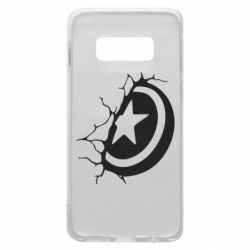 Чохол для Samsung S10e Captain America shield - PrintSalon