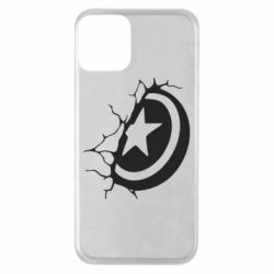Чохол для iPhone 11 Captain America shield-PrintSalon Чохол для iPhone 11 Captain America shield