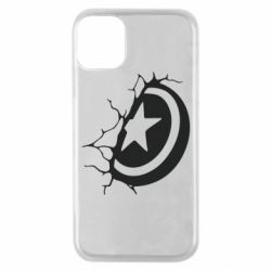 Чохол для iPhone 11 Pro Captain America shield - PrintSalon