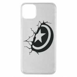 Чохол для iPhone 11 Pro Max Captain America shield - PrintSalon