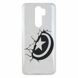 Чохол для Xiaomi Redmi Note 8 Pro Captain America shield