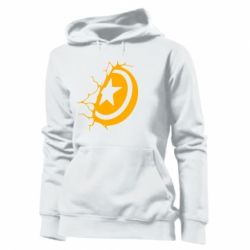 Худі жіноче Captain America shield - PrintSalon