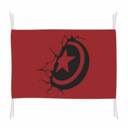 Прапор Captain America shield - PrintSalon