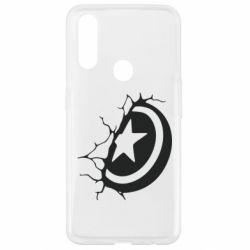 Чохол для Oppo A31 Captain America shield - PrintSalon