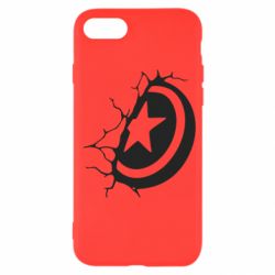 Чохол для iPhone SE 2020 Captain America shield - PrintSalon