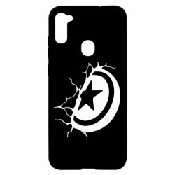 Чохол для Samsung A11 / M11 Captain America shield - PrintSalon