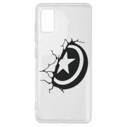 Чохол для Samsung A41 Captain America shield - PrintSalon