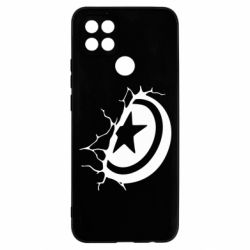 Чохол для Oppo A15s / A15 Captain America shield - PrintSalon
