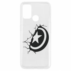 Чехол для Oppo A53/A32/A33 Captain America shield