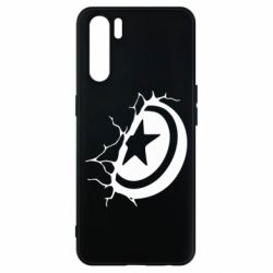 Чохол для Oppo A91 / Reno3Captain America shield - PrintSalon