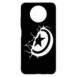 Чехол для Xiaomi Redmi Note 9 5G/Redmi Note 9T Captain America shield