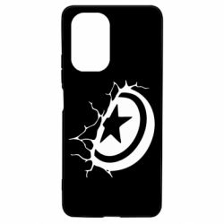 Чохол для Xiaomi Poco F3/K40 Captain America shield