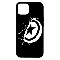 Чохол для iPhone 14 Captain America shield - PrintSalon