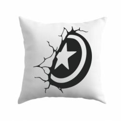 Подушка Captain America shield - PrintSalon