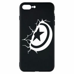 Чохол для iPhone 7 Plus Captain America shield - PrintSalon