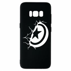 Чохол для Samsung S8 Captain America shield - PrintSalon