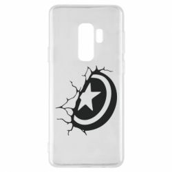 Чохол для Samsung S9+ Captain America shield - PrintSalon