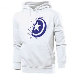 Чоловіче худі Captain America shield - PrintSalon