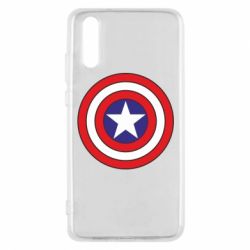 Чехол для Huawei P20 Captain America - PrintSalon