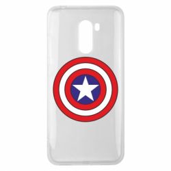 Чехол для Xiaomi Pocophone F1 Captain America - PrintSalon