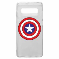 Чехол для Samsung S10+ Captain America - PrintSalon