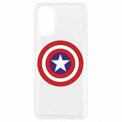 Чехол для Oppo Reno 4 Captain America - PrintSalon