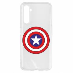 Чехол для Realme 6 Captain America - PrintSalon