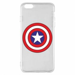 Чехол для iPhone 6 Plus/6S Plus Captain America - PrintSalon