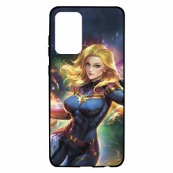 Чехол для Samsung A72 5G Captain marvel art background space - PrintSalon