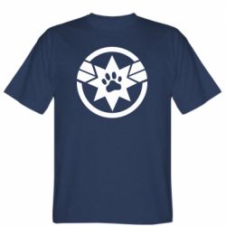 Чоловіча футболка Stedman Captain Marvel's Cat - PrintSalon