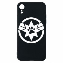 Чохол для iPhone XR Captain Marvel's Cat - PrintSalon