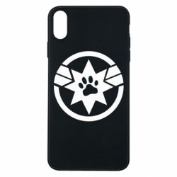 Чохол для iPhone Xs Max Captain Marvel's Cat - PrintSalon
