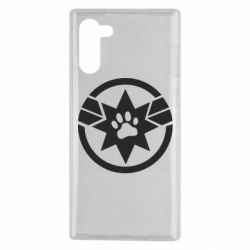 Чохол для Samsung Note 10 Captain Marvel's Cat - PrintSalon