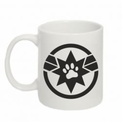 Чашка 320ml Captain Marvel's Cat