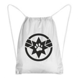 Рюкзак-мішок Captain Marvel's Cat - PrintSalon