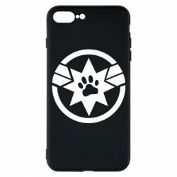 Чохол для iPhone 7 Plus Captain Marvel's Cat - PrintSalon