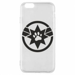 Чохол для iPhone 6/6S Captain Marvel's Cat - PrintSalon