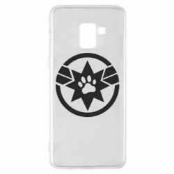 Чохол для Samsung A8+ 2018 Captain Marvel's Cat - PrintSalon