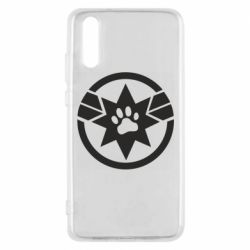 Чохол для Huawei P20 Captain Marvel's Cat - PrintSalon