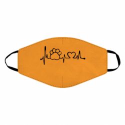 Маска многоразовая Cardio - PrintSalon