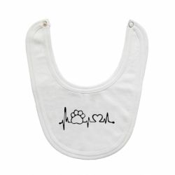 Слюнявчик  Cardio - PrintSalon