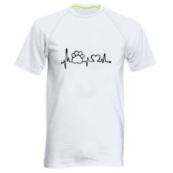 Мужская футболка для спорта Cardio - PrintSalon