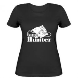 Женская футболка Carp Hunter - PrintSalon